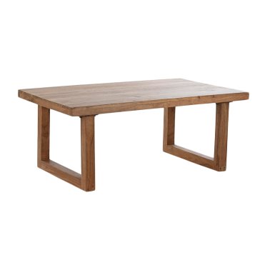 Mesa de centro de madera de acacia