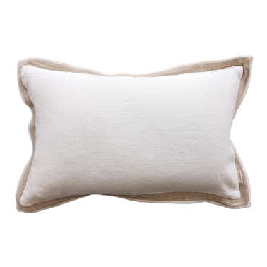 Cojín FLANGE Blanco 35x55