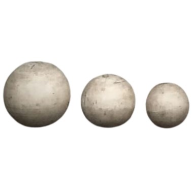 Bolas, set de 3 natural