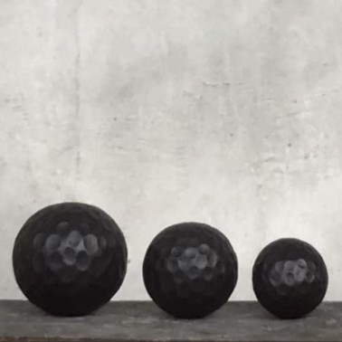 Bolas, set de 3 negro