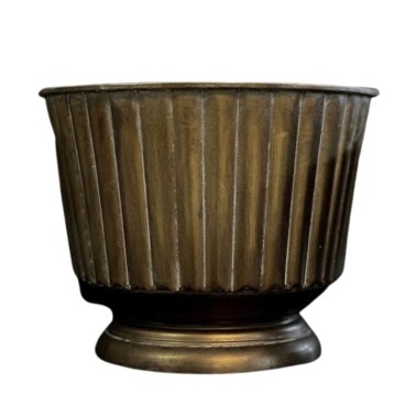Cubitera de latón antiguo M
