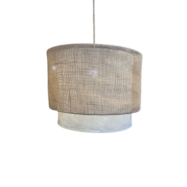Lámpara LINEN doble 60cm
