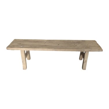 Mesa/banco recuperada 170x39x48