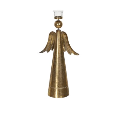 Porta velas ángel 52cm