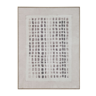 Cuadro YUTE oscuro 90x120cm